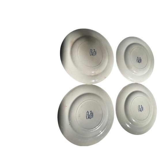 Royal Staffordshire "Tonquin" pattern Dessert Plate Designed by Clarice Cliff - Picture 5 of 9